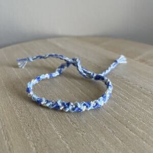 Dalia Bracelet, anklet, trendy, comfortable, tie, embroidery thread, woven, gift